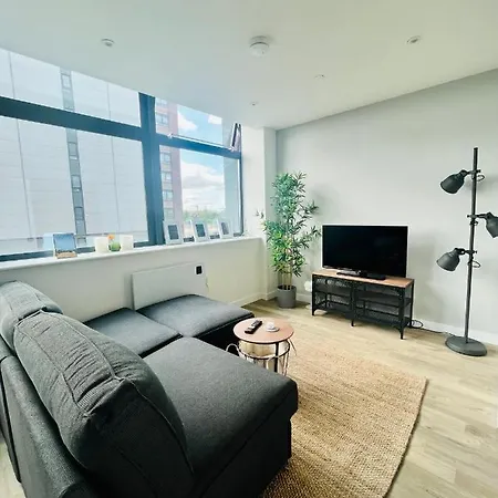 Fully Furnished One Bed Apartment In Old Trafford Manchester Exterior photo
